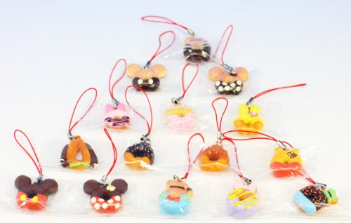 ディズニーキャラクター ドーナツマスコット DONUTS DISNEY 食玩 リーメント（全１５種セット）
