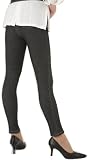 シセイボーテ美脚メイクストレッチ<strong>デニム</strong>レギンス ブラックM