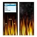 Flame Design Decal Skin Sticker for Apple iPod nano 2G (2nd Generation) 2GB/ 4GB/ 8GB Player