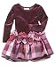 Apparel : Bonnie Jean Little Girl Shantung Bow Dress