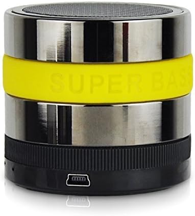 MUSESOUND Portable Stereo Speaker with Wireless Bluetooth Connection Rechargeable Battery Working for IPhone, IPad, MP3, Tablet PC and Other Bluetooth Enabled Devices Yellow
