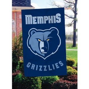 Party Animal Memphis Grizzlies Applique Banner Flag
