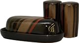 Sango Avanti Black 4-Piece Hostess Set