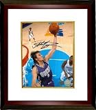 Andrew Bogut Autographed/Hand Signed Milwaukee Bucks 8x10 Photo Custom Framed