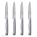 Oneida Stainless Steel Pistol Handle 4pc Stainless Steel Pistol Handle Steak Knife Set Cutlery