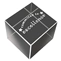 Excellence Crystal Paperweight - Clear