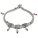 Ankle Bracelets Silver Foot Jewelry 60 gms. 10 