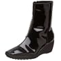Aquatalia by Marvin K. Women's Arla Bootie,Black Specchio,7.5 M US