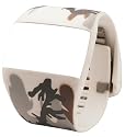 o.d.m. Unisex Mysterious V Series White Camouflage Watch #DD99A-26