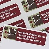 Doctor's Stethoscope Personalized Address Labels