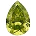 0.18 Ct Pear Shape Lime Color Natural Loose title=