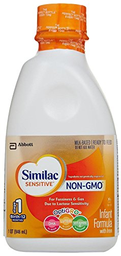 Similac sensitive non-gmo baby formula - ready to feed …