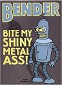 Futurama Bender Bite My Shiny Metal Ass Magnet FM289