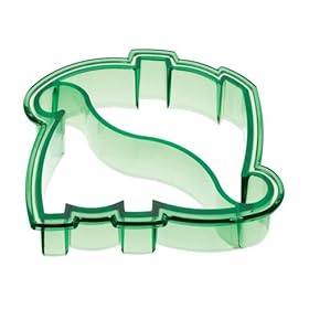 Kitchen Craft Let's Make Stampo per tramezzini a forma di dinosauro Kitchen Craft Let's Make Stampo per tramezzini a forma di dinosauro