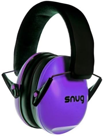 Snug Safe n Sound Kids Earmuffs / Hearing Protectors - Adjustable Headband Ear Defenders For Children and Adults (Purple) Color: Purple Model: SNS Tools & Hardware