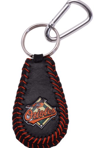 MLB Baltimore Orioles Team Color Baseball Keychain