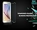 Galaxy S6 Tempered Glass, BEES Premium 9H 0.33mm Samsung Galaxy S6 Screen Protector Tempered Glass LIQUID GLASS HD Shatter Proof, Scratch Resistant, Crystal Clear