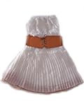 Chemisier Dentelle blanche épaule nue Ceinture lacet