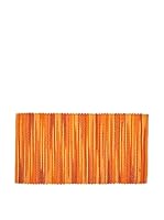 COINCASA Alfombra De Cocina Naranja/Amarillo 50 x 200 cm