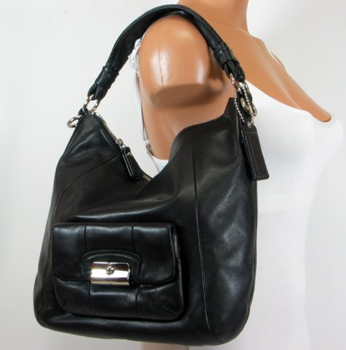 NEW AUTHENTIC COACH KRISTIN LEATHER CONVERTIBLE HOBO