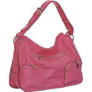 ''Bettina'' Hobo - Pink