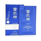 Sekkisei Radiance Boosting, Essence Mask 6 sheets - B0017W6KFY
