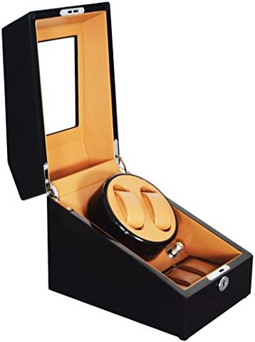 Japan Motor Modern Automatic Rotation Watch Winder Display Box for 2+3 Watches
