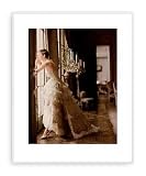 ポスター ノーマン パーキンソン Dior Evening Dress May 1950年 額装済 アルミハイグレードフレーム（ホワイト）