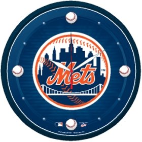 New York Mets Logo Clock