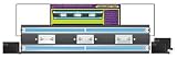 Coralife Aqualight Pro Metal Halide Aquarium Light Fixture, 3X250W HQI & 4X96W Compact Fluorescents, 72 inch