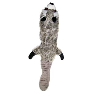Ethical Pet Plush Skinneeez Raccoon 24-Inch Dog Toy