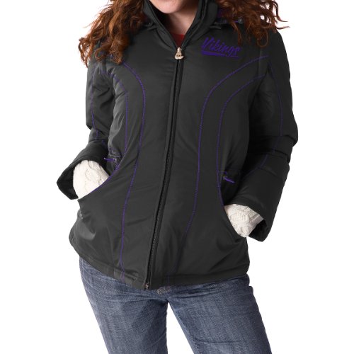 Reebok Minnesota Vikings Women's Cinched 4-in-1 Jacket Small