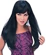Adult Glamour Long Black Wig