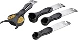 Amco Self Leveling Spoons, Stainless Steel and Nylon, Set of 4