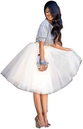 Serendipity Tulle Skirt Women's - White (Large, White)