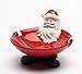 Fine Ceramic Holidays Santa Candy Dish Bowl, 6