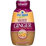 Spice World Squeezeable Premium Ground Ginger, 10 Ounces (1 Pack)