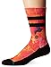 Stance Men's Gutter Tropical Surf Print Arch Support Classic Crew Sock