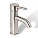 Decor Star® BRG01-SB-U Single Handle Bathroom Vanity Sink Lavatory Faucet UPC cUPC NSF Lead Free Brushed Nickel