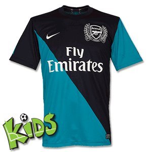 11-12 Arsenal Away Jersey - Boys-XL