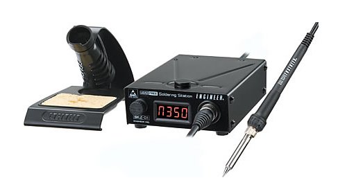 エンジニア 鉛フリーハンダ対応ステーション半田コテ SKZ-01