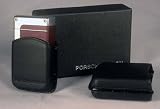 Porsche Design Leather Pouch PD4 Lighter Case - Black