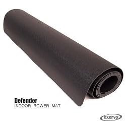 Exervo Defender Solid PVC Elliptical Trainer Mat