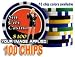 Custom Poker Chips: Put your image, Promotional Logo, or Design on a chip - 100 Full Color 11.5 gram poker chips