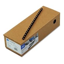 GBC CombBind Binding Spines, 0.375-Inch Spine Diameter, Navy, 55 Sheet Capacity, 100 Spines (4011485)
