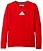 adidas Boys' Ultimate Ls Tee-Light Scarlet