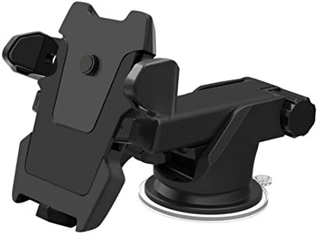 Aecks Car Mount Holder, Car phone holder for iPhone 7s Plus 7s 6s Plus 6s 6 5s 5c SE Samsung Galaxy S7 edge S7 S6 S5 Note 7 5 4 3 (Black)