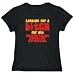 T-Shirt Womens Black " LOOKING FOR A BITCH FOR MY American Cocker Spaniel " Dogs