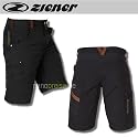 ZIENER Herren MTB Baggy Bermuda Fahrradhose FINN BLACK