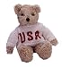 TY Classic Plush - BABY CURLY the Bear (small - USA Sweater)